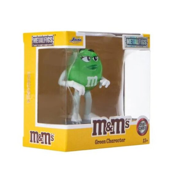 Jada Toys M&M's Green Character Metalfigs Diecast Collectible Figure 2.5 in - Picture 3 of 4